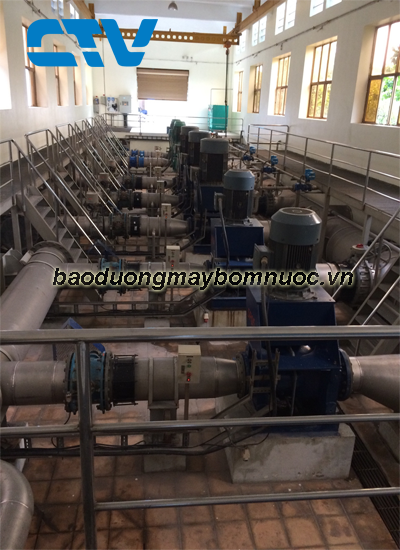 Bảo dưỡng hệ thống máy bơm nước