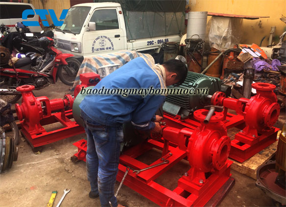 Bảo dưỡng máy bơm nước công nghiệp,dân dụng