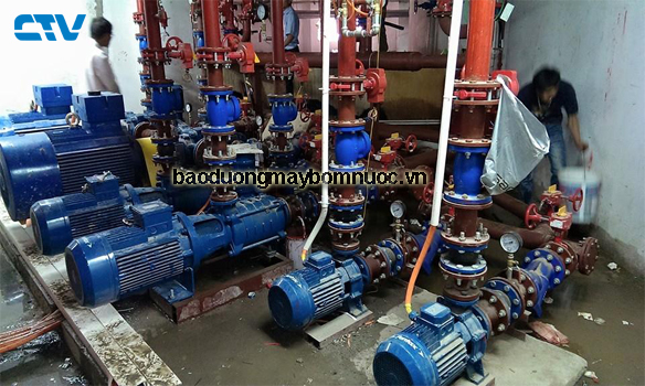 Bảo dưỡng máy bơm nước công nghiệp chuyên nghiệp tại Hà Nội