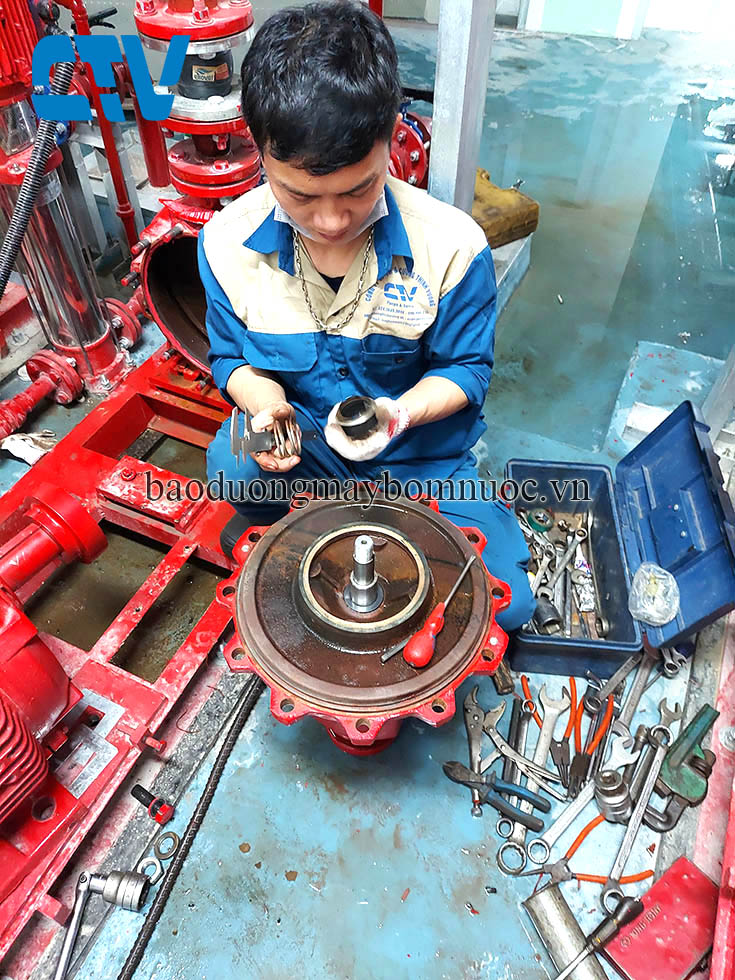 Bảo dưỡng, thay phớt bơm công nghiệp định kỳ