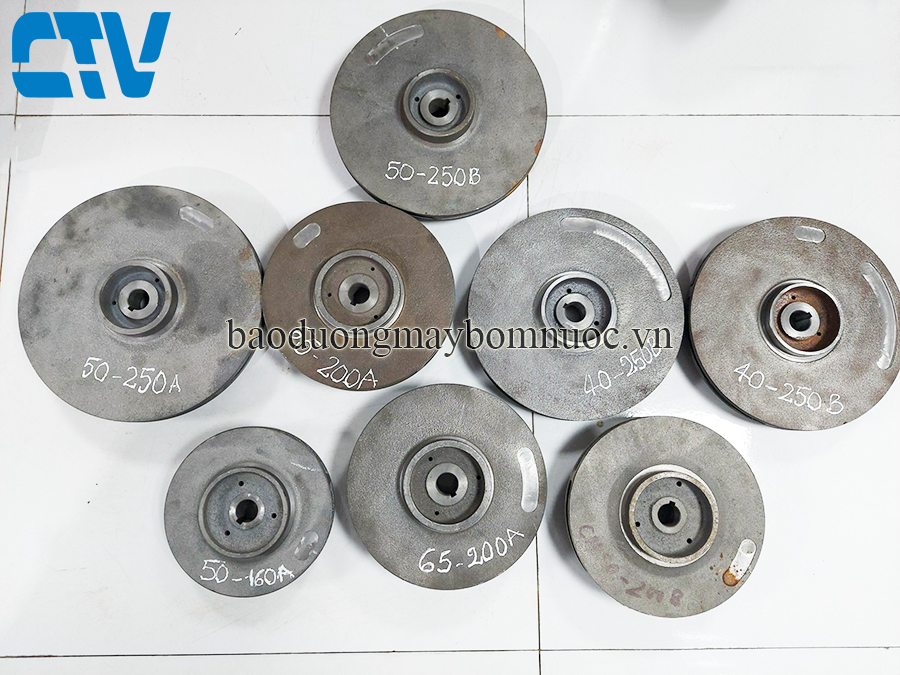 Cánh máy bơm ly tâm công nghiệp Pentax, Stac, Ebara, Matra,....