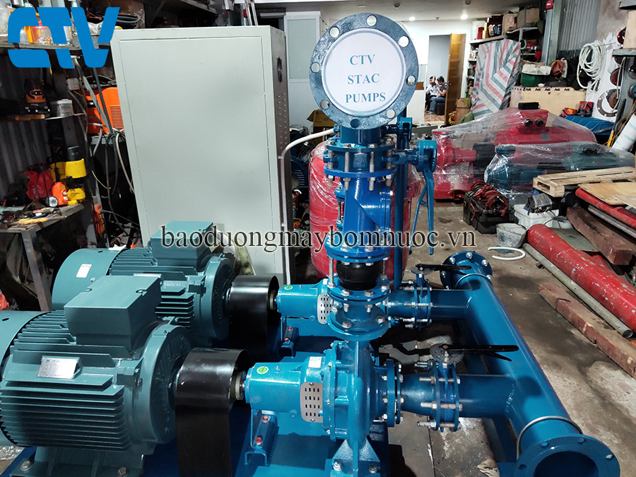 Cụm Máy Bơm Tăng Áp Công Nghiệp Stac ETKF 55Kw
