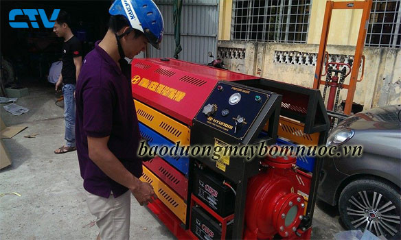Lắp đặt, vận hành và bảo dưỡng máy bơm cứu hỏa Diesel
