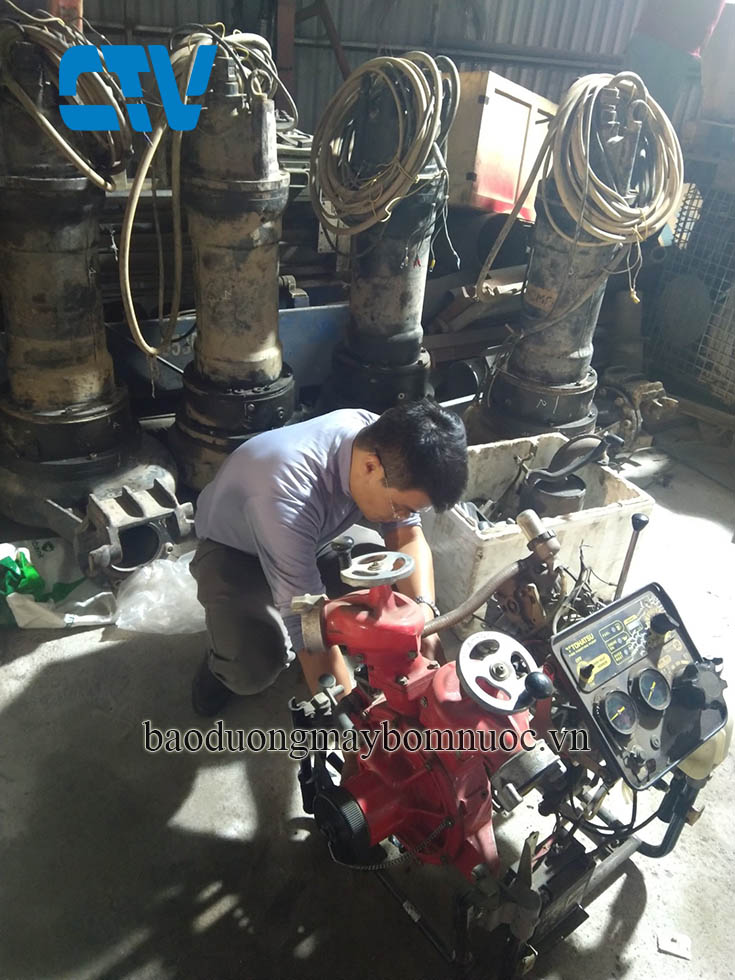 Dịch vụ sửa máy bơm cứu hỏa Tohatsu tại Hà Nội