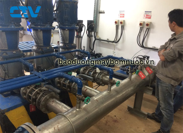 Quy trình bảo dưỡng hệ thống máy bơm nước