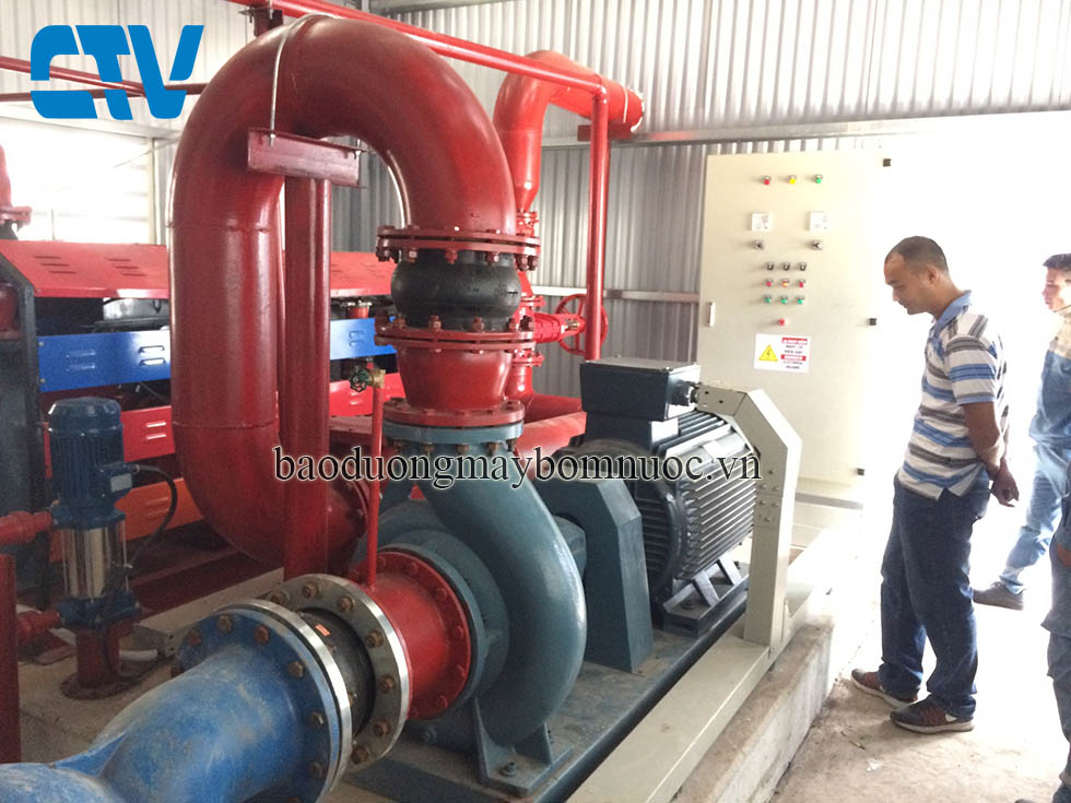 Sửa máy bơm Ebara công suất lớn nhanh chóng tại Hà Nội