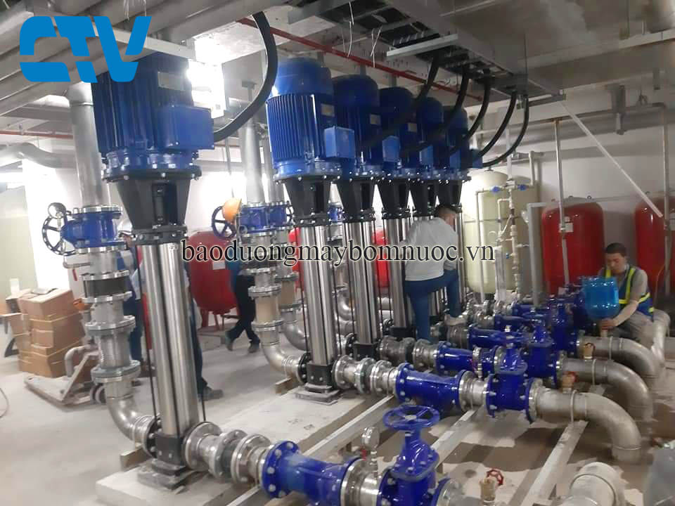 Sửa máy bơm trục đứng tại Hà Nội Uy tín, chuyên nghiệp