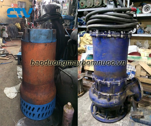 Quy trình bảo dưỡng máy bơm chìm nước thải Tsurumi