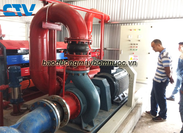 DỊch vụ Bảo dưỡng máy bơm cứu hỏa chạy điện nhanh chóng, uy tín cho quý khách hàng tại Miền Bắc
