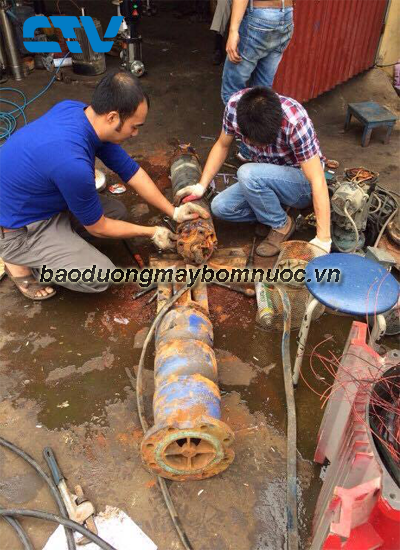 Thi công bảo dưỡng hệ thống bơm giếng khoan