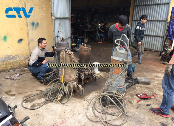 Hướng dẫn bảo dưỡng máy bơm nước thải Tsurumi