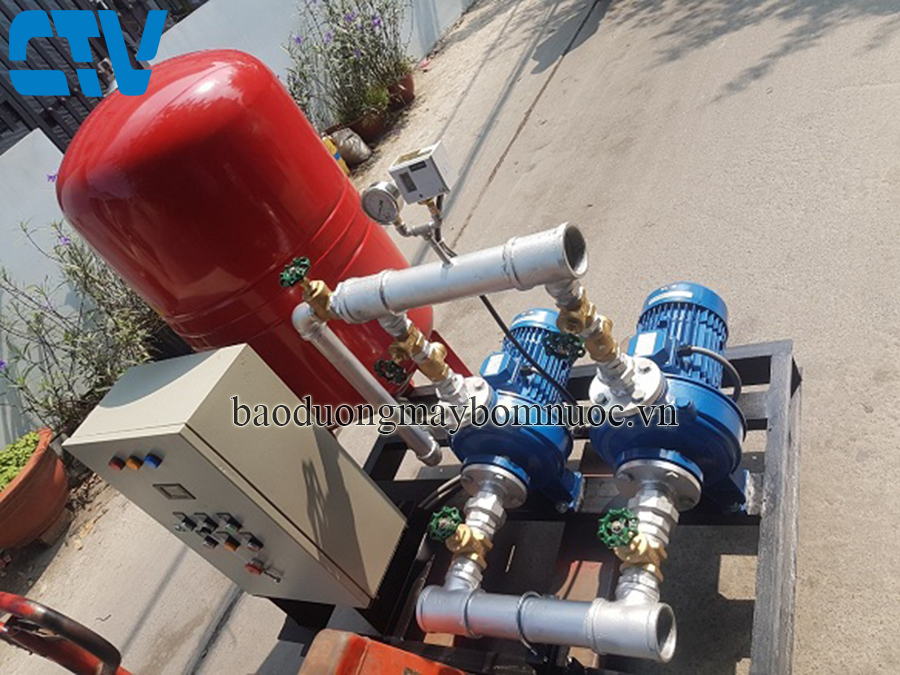 Tủ điện điều khiển máy bơm, hệ thống máy bơm tăng áp