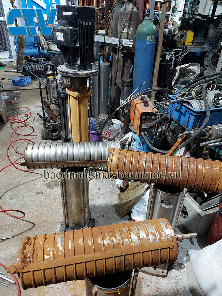 Sửa chữa, bảo dưỡng máy bơm trục đứng Ebara
