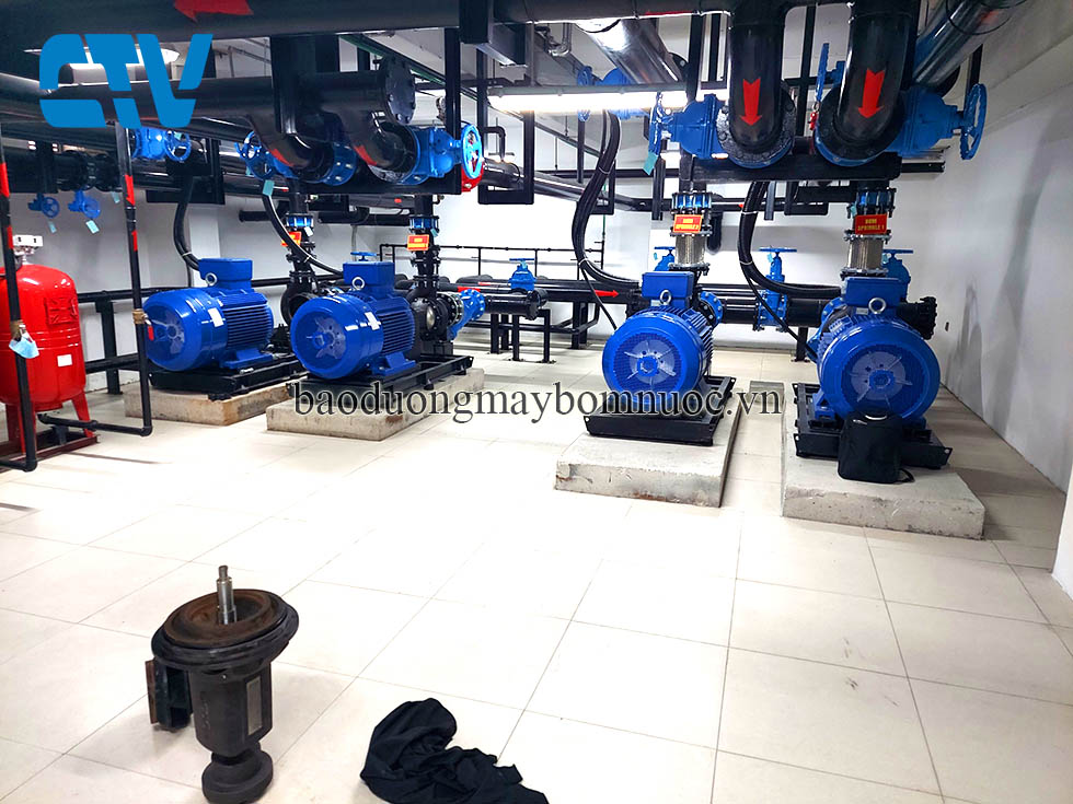 Sửa chữa, thay phớt máy bơm STAC uy tín Hà Nội