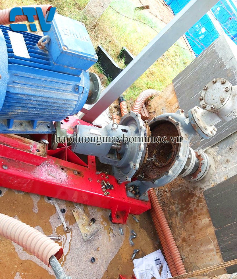 Bảo dưỡng, sửa chữa máy bơm nước công nghiệp Ebara tại Hà Nội