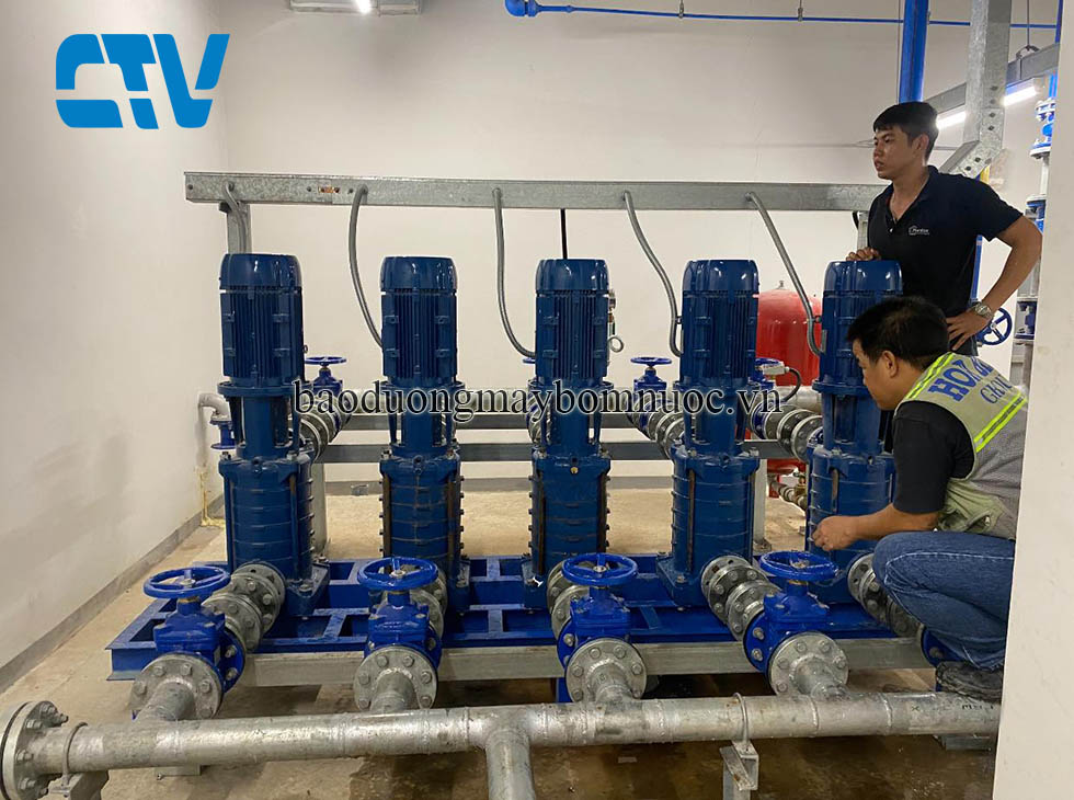 Hướng dẫn bảo trì máy bơm trục đứng Pentax chuẩn kỹ thuật