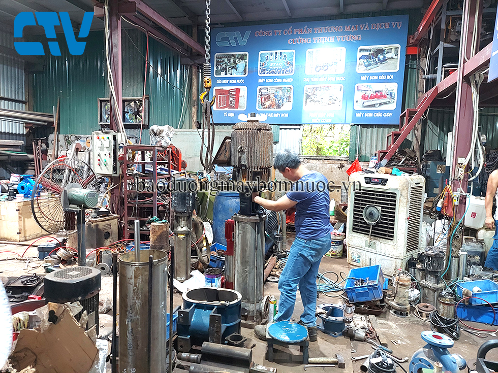 Cường Thịnh Vương – Địa chỉ sửa chữa máy bơm trục đứng CNP uy tín hàng đầu miền Bắc