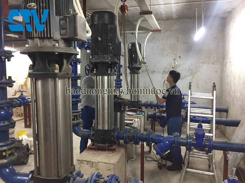 Dịch vụ bảo dưỡng máy bơm nước công nghiệp Ebara chuyên nghiệp tại Hà Nội